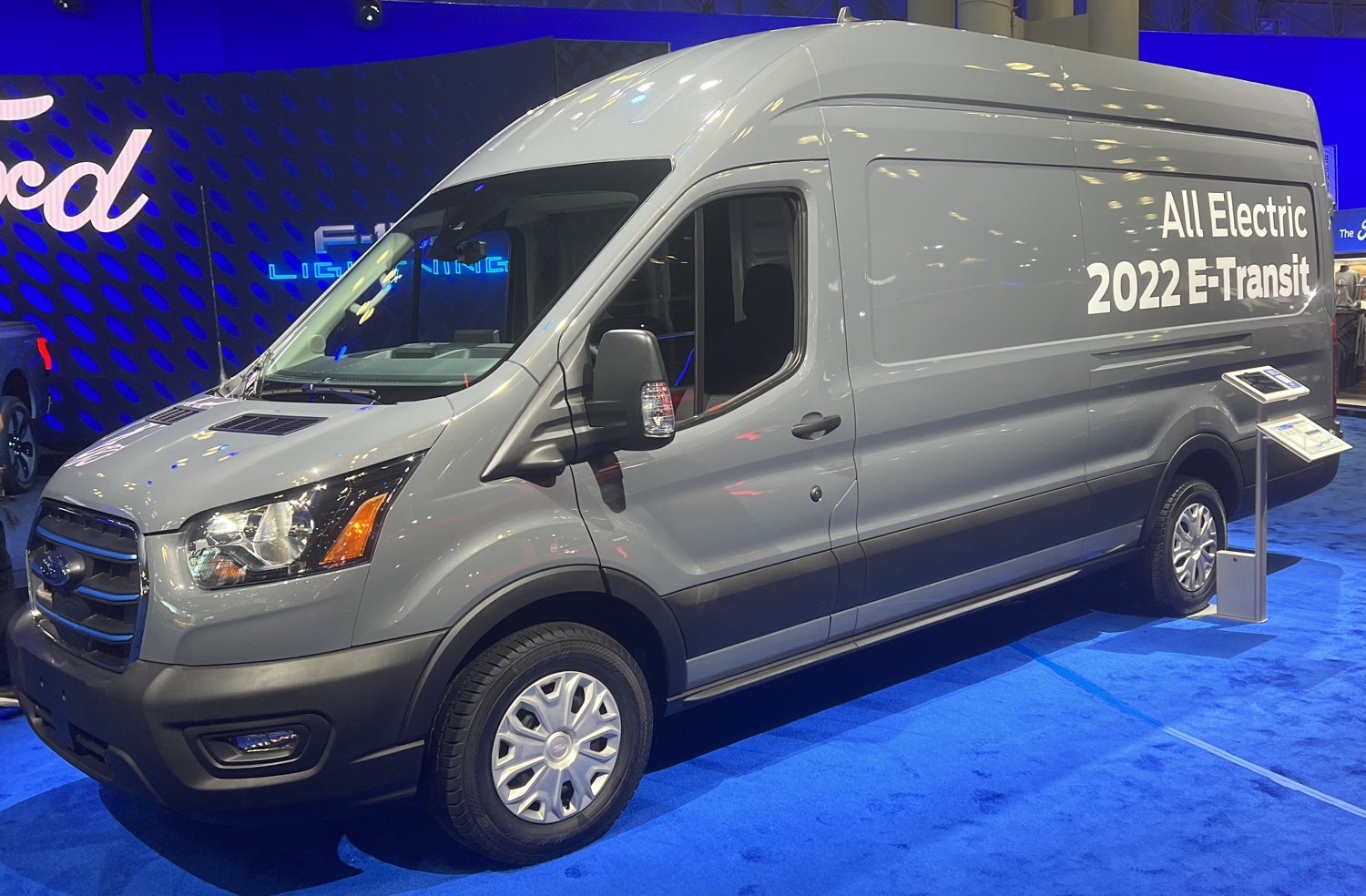 2022 Ford E-Transit at 2022 NY Auto Show